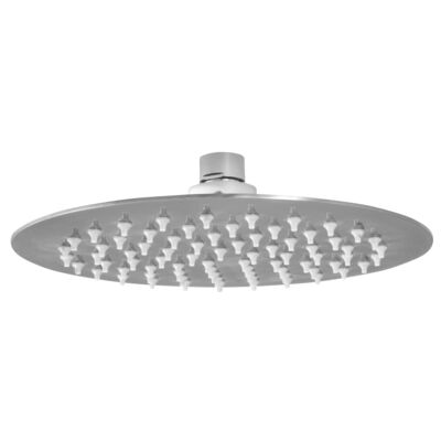 Deszczownia okrągła Slim 20 cm metalowa chrom Ferro