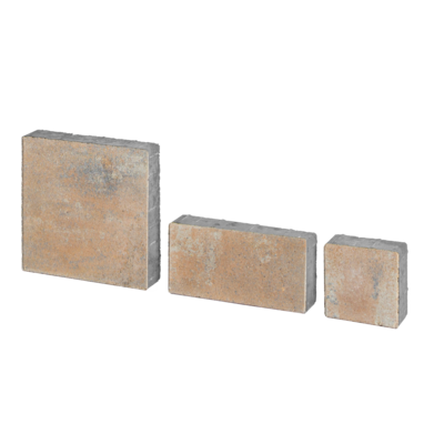 Kostka brukowa Visio 6 cm wapień muszlowy 30 x 30 cm / 30 x 15 cm / 15 x 15 cm 1 m²