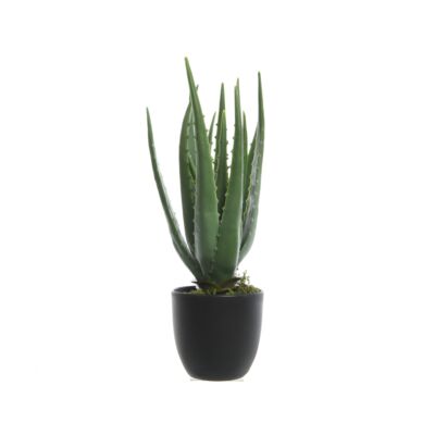 Kwiat sztuczny aloes w doniczce
