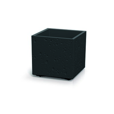 Doniczka DSI400E Sierra Square Beton Effect czarny beton