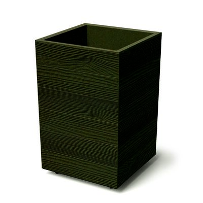 Doniczka DMAH400W Madera Eco Wood kawa