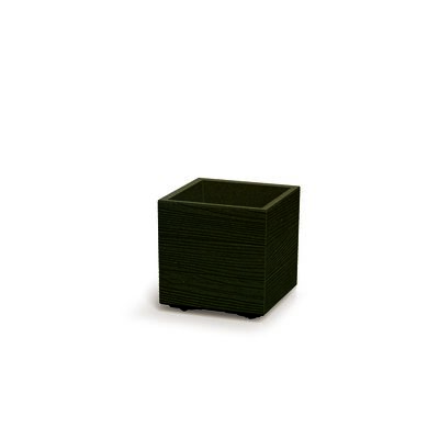 Doniczka DMA300W Madera Square Eco Wood kawa