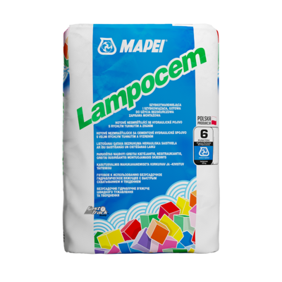 Zaprawa montażowa LAMPOCEM 25 kg MAPEI