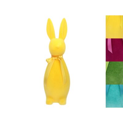 Figurka flokowana królik 69 cm mix kolorów