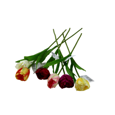 Kwiat sztuczny tulipan 50 cm mix kolorów