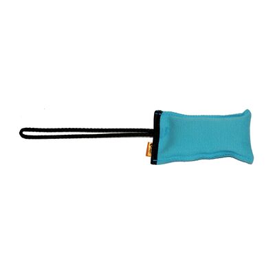 Gryzak Agility, 15 cm x 8 cm, bawełniany, niebieski, Dingo