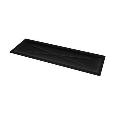 Podstawka pod suszarkę szeroka 75 x 24,7 cm czarny
