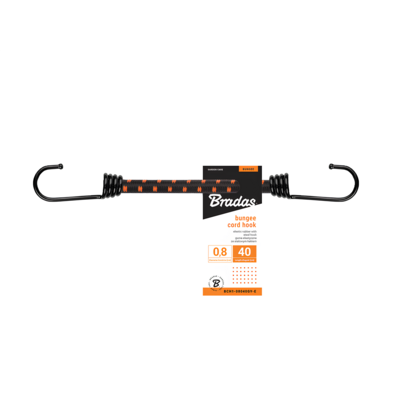 Guma elastyczna z hakiem metalowym BUNGEE CORD HOOK 100 cm