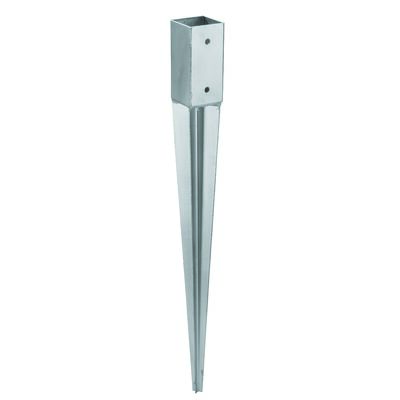 Podstawa słupa metalowa 71 mm wys. 750 mm do wbijania
