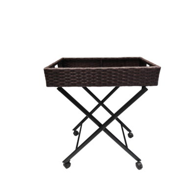 Wózek składany brązowy