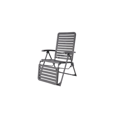 Fotel z podnóżkiem plastikowy