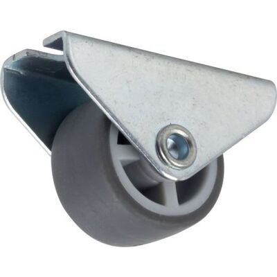 Rolka meblowa stała 25 mm/10 kg guma