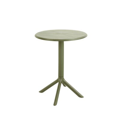 Stolik plastikowy oliwka