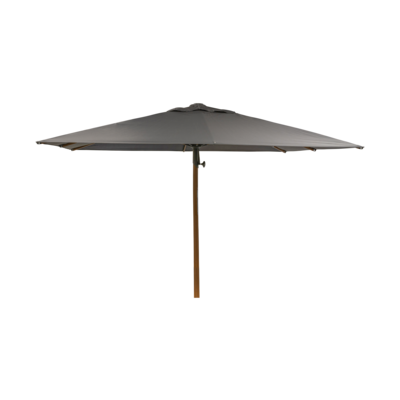 Parasol 300 x 300 cm aluminiowy szary