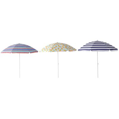 Parasol plażowy śr. 240 cm mix wzorów LFBU240