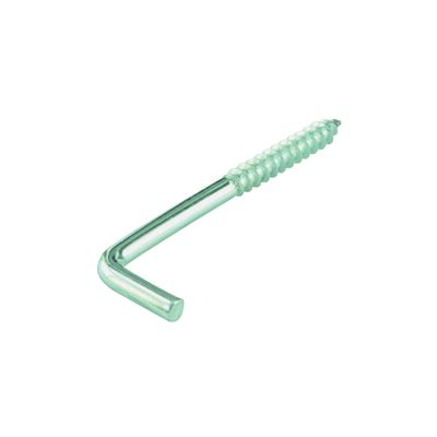 Hak prosty wkręcany 40 x 3,0 x 15 x 14 mm ocynkowany Suki