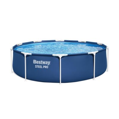 Basen stelażowy 305 x 76 cm niebieski Bestway