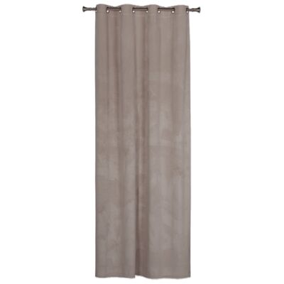 Zasłona z kółkami Brill 140 x 250 cm taupe