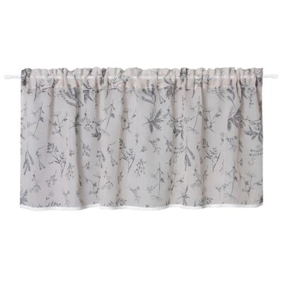 Firanka zazdrostka Floe tunel 45 x 140 cm beżowy