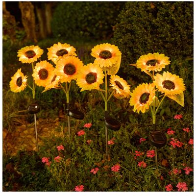 Lampka solarna słonecznik STL-7208