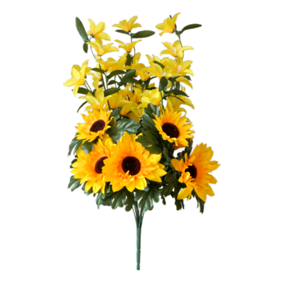 Kompozycja bukietowa 12 kwiatów