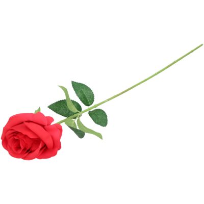 Kwiat sztuczny róża 50 cm mix kolorów