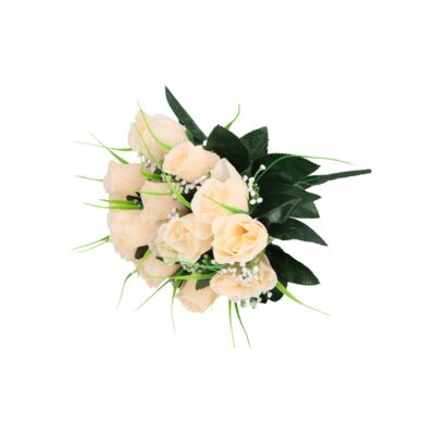 Bukiet kwiatów sztucznych 15 cm mix kolorów