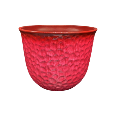 Donica plastikowa COMB śr. 50 cm czerwona