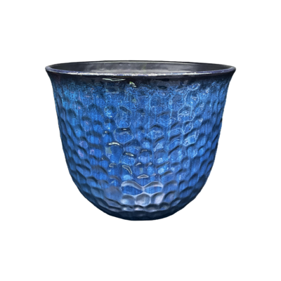 Donica plastikowa COMB śr. 39 cm niebieska