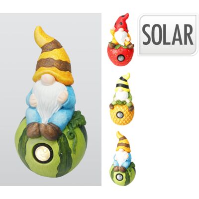 Skrzat na owocach solarny 20 x 39 cm różne kolory 1 szt.