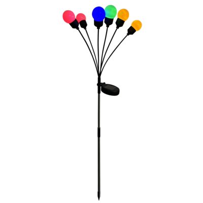 Lampka solarna trawa 75 cm multikolor