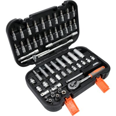 Zestaw narzędziowy 1/4" 56 elementy STHOR