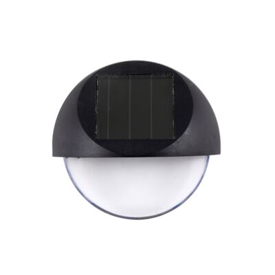 Kinkiet solarny 9 x 4,5 x 8,5 cm ciepły biały