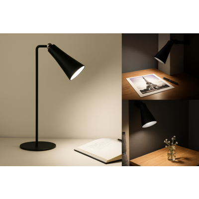 Lampka LED 3 w 1 czarna