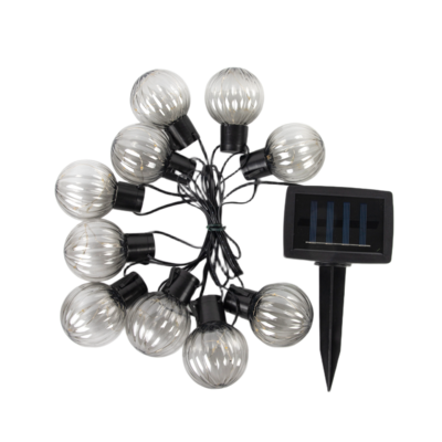 Girlanda solarna 7,8 x 11 cm 2 m ciepły biały