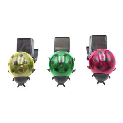 Lampka solarna klips Biedronka różne kolory 1 szt.