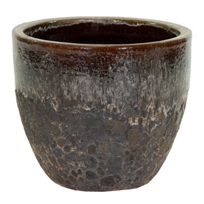 Donica Antique 2Tone Egg Vulcano D38H30