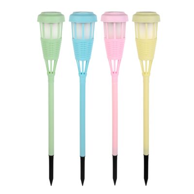 Lampka solarna pochodnia 7,5 x 50,5 cm różne kolory 1 szt.