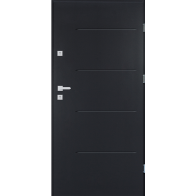 Drzwi zewnętrzne FORM antracyt 80P Radex