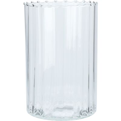 Wazon cylinder szkło 18 x h28 cm
