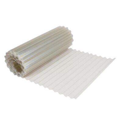 Rulon falisty Poliester naturalny 100 cm