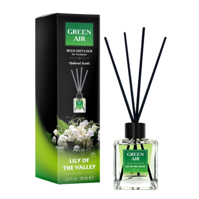 Patyczki dyfuzor GREEN AIR Reed 100 ml LILY OF THE VALLEY