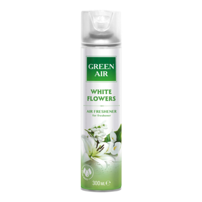 Odświeżacz spray Green Air 300 ml WHITE FLOWERS