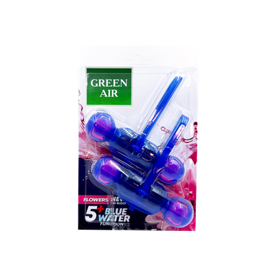 Zawieszki barwiące Green Air do toalet Flower 2 szt. 55g