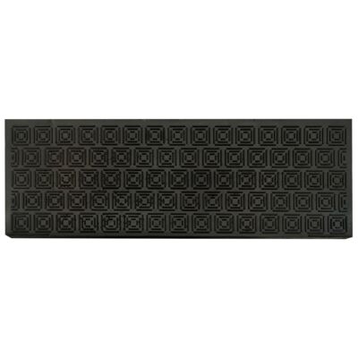 Nakładka gumowa na schody 73 x 24 cm czarny