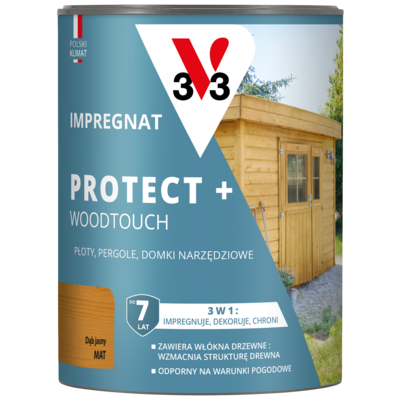 Impregnat PROTECT+ 7 lat dąb jasny 0,7 l V33