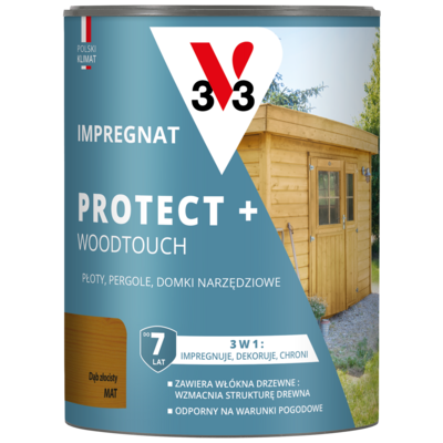 Impregnat PROTECT+ 7 lat dąb złocisty 0,7 l V33