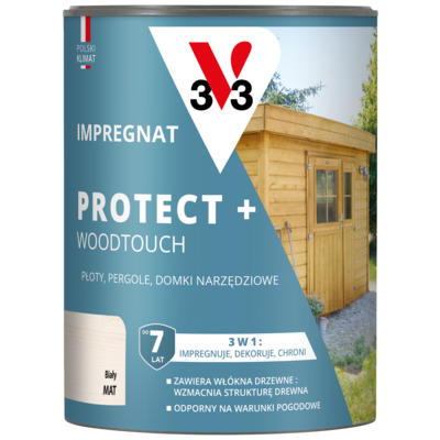Impregnat PROTECT+ 7 lat biały 0,7 l V33