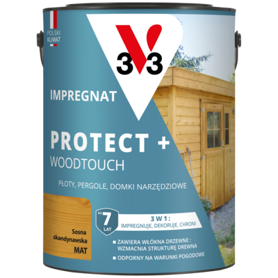 Impregnat PROTECT+ 7 lat sosna skandynawska 4,5 l V33