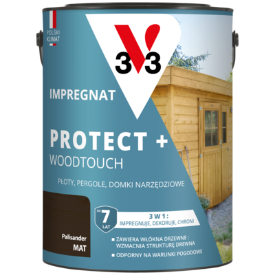 Impregnat PROTECT+ 7 lat palisander 4,5 l V33